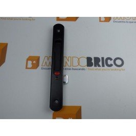 Cierre embutido 3020 (muelle) DERECHO Negro serie europea