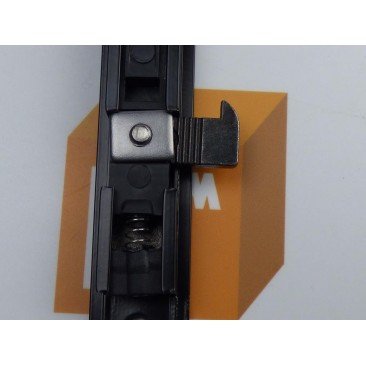 Cierre embutido 3020 (muelle) IZQUIERDO Negro serie normal