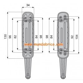 Cremona FAPIM NEFER practicable con LLAVE BLANCO Cremona FAPIM NEFER practicable con LLAVE BLANCO
