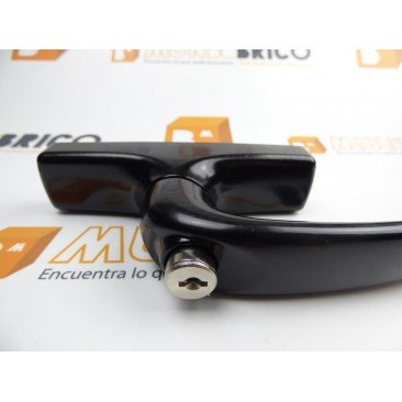 Cremona practicable con LLAVE 870.754 NEGRA de SAVIO-FINESTRA