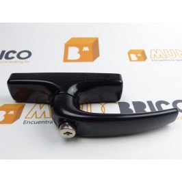 Cremona practicable con LLAVE 870.754 NEGRA de SAVIO-FINESTRA