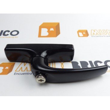 Cremona practicable con LLAVE 870.754 NEGRA de SAVIO-FINESTRA