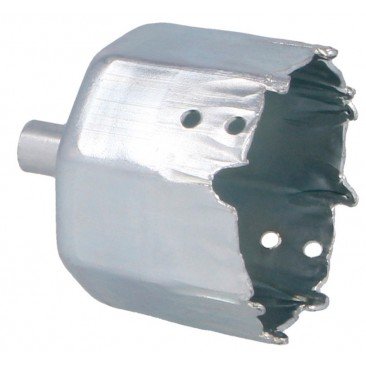 Contera metálica de persiana tubo 57 mm.