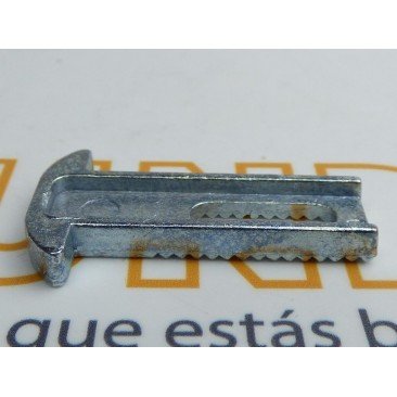 Cierre embutido E4PS HT DERECHO Negro serie normal