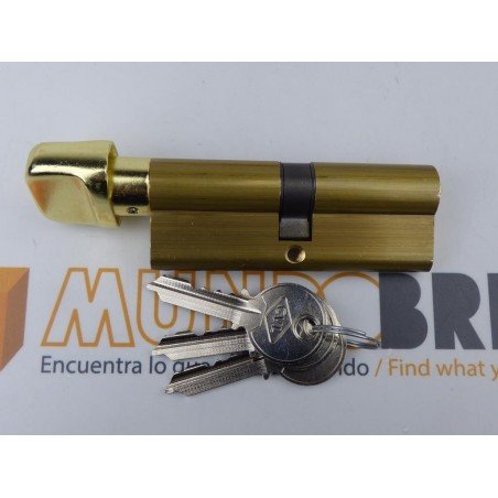 Cilindro CVL 5982 POMO 25x25 LATÓN leva larga