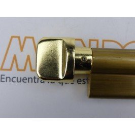 Cilindro CVL 5982 POMO 25x25 LATON leva larga