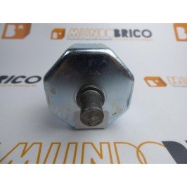 Contera metálica de persiana tubo 57 mm.