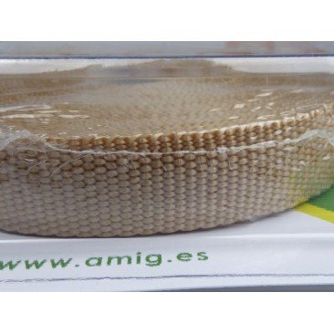 Cinta de Persiana de 18mm 6 Mts MARFIL