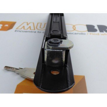 Cierre PERIMETRAL con LLAVE IZQUIERDO Negro SA