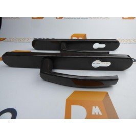 Manilla + Manilla PUERTA PVC Marrón Con bocallave