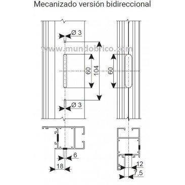 Cremona practicable NOVA 1004 GIESSE Blanco