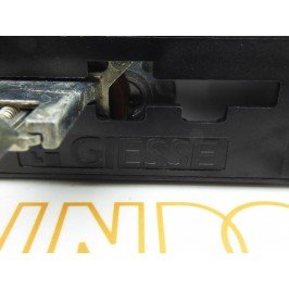 Cremona oscilobatiente ASIA 1084 GIESSE Negro