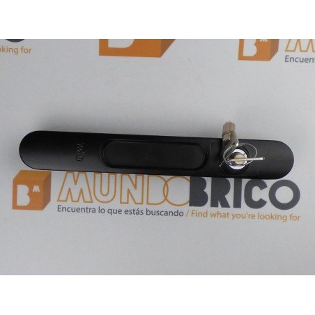 Cierre BAM embutido con llave F-91C Negro DOBLE