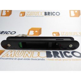 Cierre embutido con llave F-91C Negro BAM