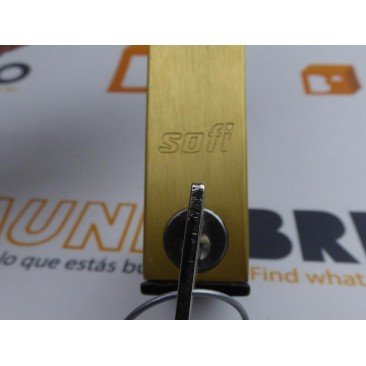 Cierre de corredera SOFI con LLAVE ORO