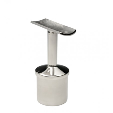 Soporte fijo de barandilla en Acero Inoxidable Ø43