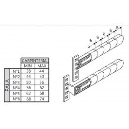 Cremona BAM apertura exterior F-206 NEGRO