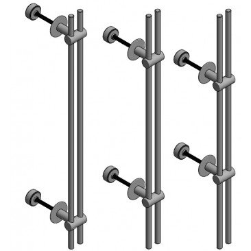 Tirador individual MUNICH 500mm. INOX