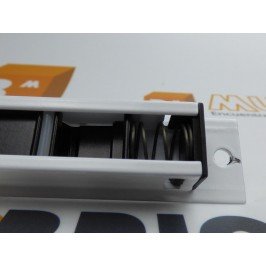 Cierre embutido 216 (muelle) IZQUIERDO Blanco