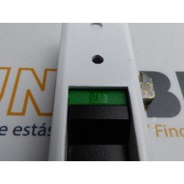 Cierre embutido 217 (muelle) DERECHO Blanco serie normal