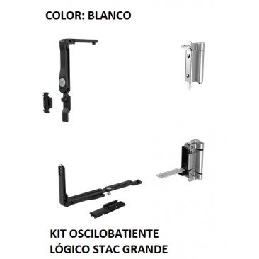 KIT Oscilobatiente LÓGICO STAC 1 hoja BLANCO GRANDE