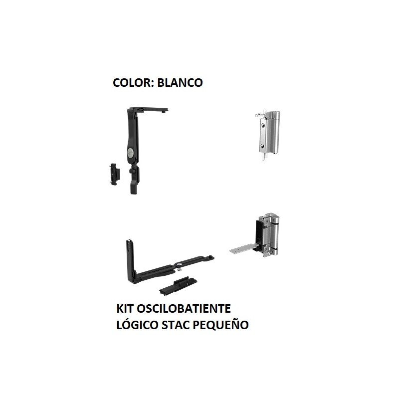 Oscilobatiente LÓGICO STAC 1 hoja BLANCO PEQUEÑO