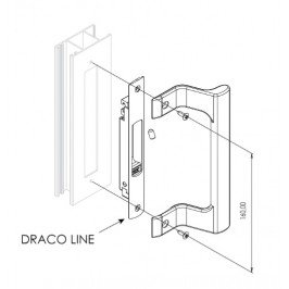 Asa tirador DRACO STAC NEGRO