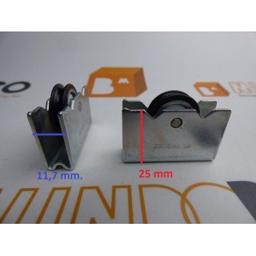 Rueda serie 300 metálica 1004/10E PABOSE