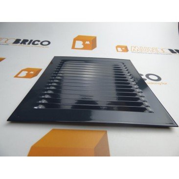 Rejilla de ventilación 15x15 RAL 7016 GRIS OSCURO CHAPA DE ALUMINIO