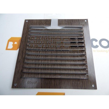 Rejilla de ventilación 15x15 WENGÉ