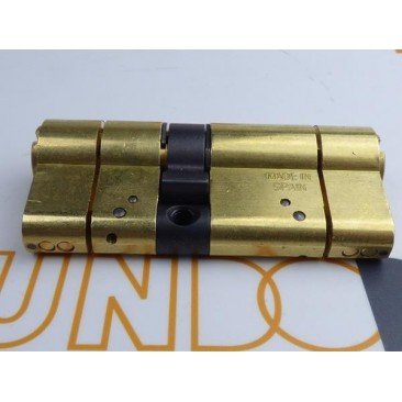 Cilindro TESA T-70 30x35 Latón Leva larga DOBLE EMBRAGUE