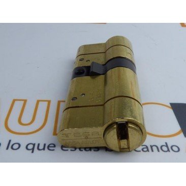 Cilindro TESA T-70 30x35 Latón Leva larga DOBLE EMBRAGUE