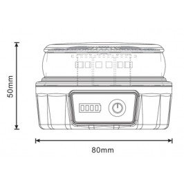 Baliza V16 de emergencia LED