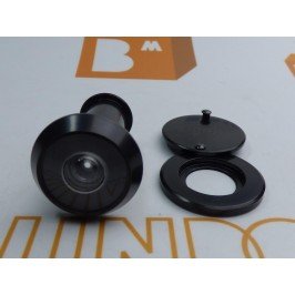 Mirilla 35-60 Ø14 Negro