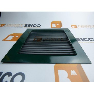 Rejilla de ventilación 20x20 RAL 6005 VERDE