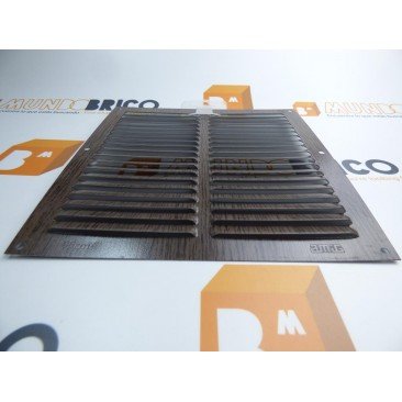 Rejilla de ventilación 20x20 WENGÉ