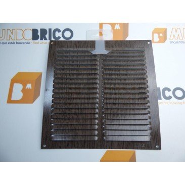 Rejilla de ventilación 20x20 WENGÉ