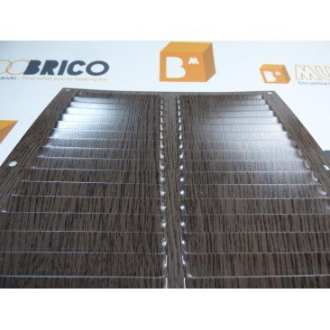 Rejilla de ventilación 20x20 WENGÉ