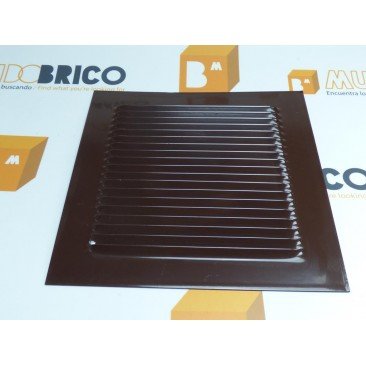 Rejilla de ventilación 20x20 RAL 8017 MARRÓN