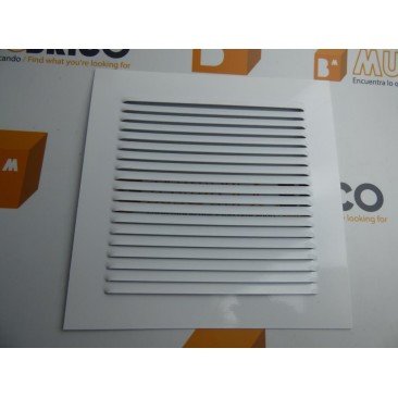 Rejilla de ventilación 20x20 BLANCO
