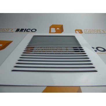 Rejilla de ventilación 20x20 BLANCO