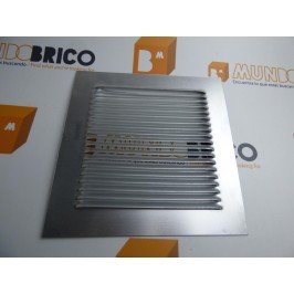 Rejilla de ventilación 20x20 PLATA