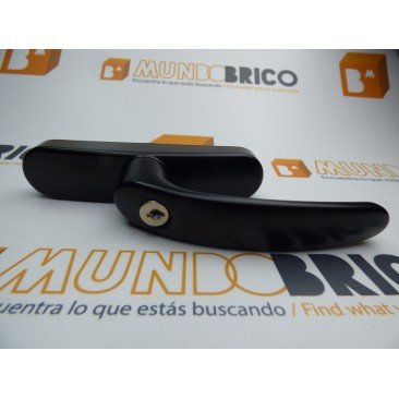 Cremona ALPHA LLAVE oscilobatiente NEGRO