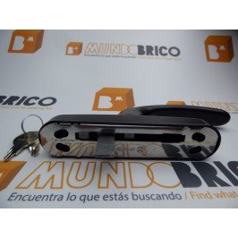 Cremona ALPHA LLAVE oscilobatiente NEGRO