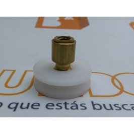 Rodamiento rótula mampara 26mm. NYLON