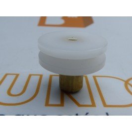 Rodamiento rótula mampara 26mm. NYLON