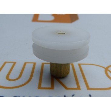 Rodamiento rótula mampara 26mm. NYLON