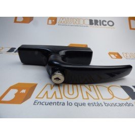 Cremona oscilobatiente con LLAVE 873.780 NEGRA de SAVIO-FINESTRA