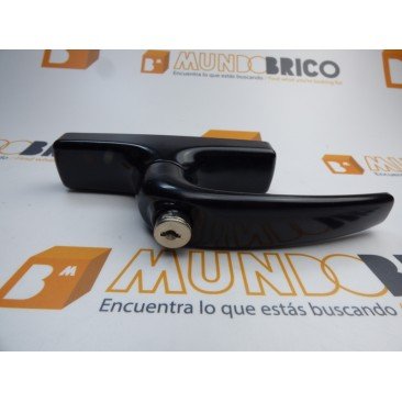 Cremona oscilobatiente con LLAVE 873.780 NEGRA de SAVIO-FINESTRA