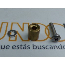 Casquillo 12mm. con tornillo y arandela M034